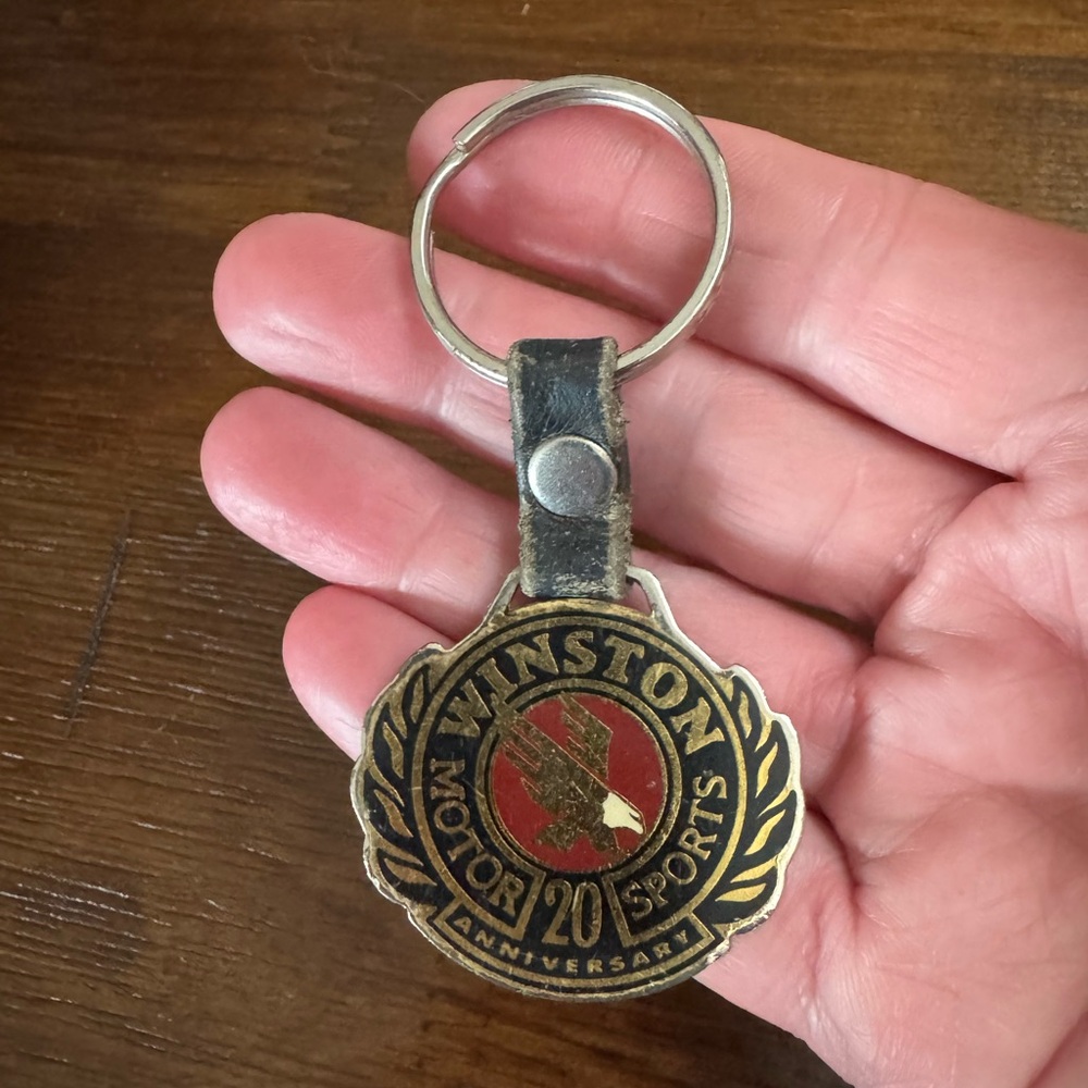 20 yr Anniversary Winston Motor Sports Keychain